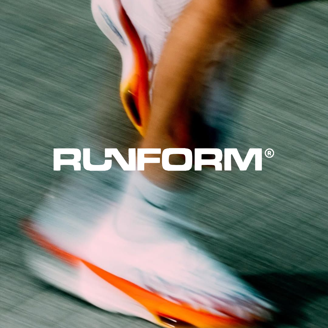 RUNFORM running community brand identity