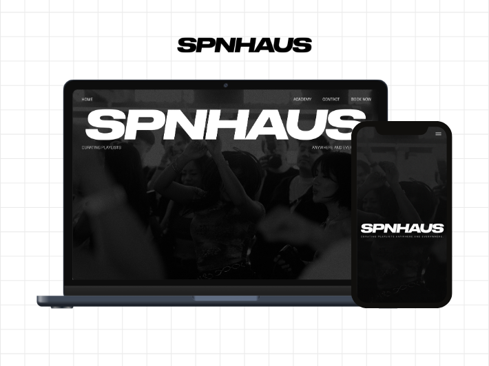 SPNHAUS website project presentation